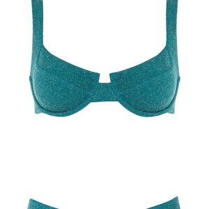 Sparkling Teal Bikini Set
